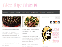 Tablet Screenshot of nicelikenigella.com